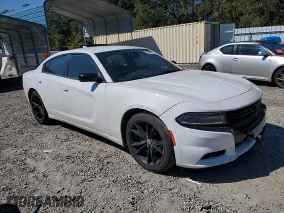 2017 Dodge Charger SXT with VIN 2C3CDXHG9HH505025, listed as a Copart auction lot 86993665 with 119,836 mi miles and Salvage title. Bid and sale history available at DreamBid. Image 4.