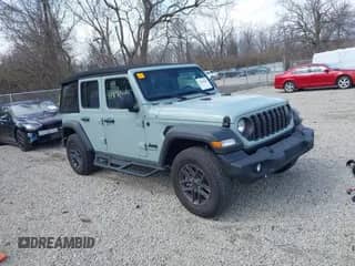 2024 Jeep Wrangler Willys с VIN 1C4PJXDG6RW331770, выставлен на аукционе IAAI как лот 41879849 с пробегом 6 100 миль миль и . История ставок и продаж доступна на DreamBid. Изображение 1.