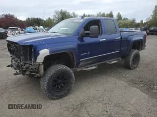 2015 Chevrolet Silverado 2500HD LTZ с VIN 1GC2KWE85FZ121468, выставлен на аукционе Copart как лот 84281285 с пробегом 80 851 миль миль и Списание • Salvage title. История ставок и продаж доступна на DreamBid. Изображение 1.