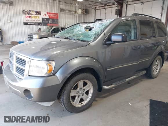 2007 Dodge Durango SLT with VIN 1D8HB48287F533782, listed as a IAAI auction lot 42678179 with 97,600 mi miles and . Bid and sale history available at DreamBid. Image 17.