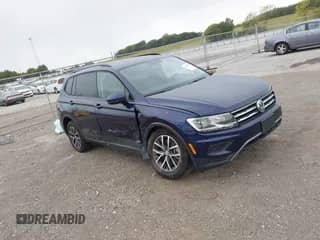 2021 Volkswagen Tiguan S с VIN 3VV0B7AX1MM002763, выставлен на аукционе IAAI как лот 43181565 с пробегом 48 891 миль миль и . История ставок и продаж доступна на DreamBid. Изображение 1.