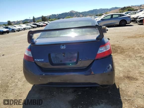 2006 Honda Civic with VIN 2HGFG11276H536851, listed as a Copart auction lot 67012315 with 135,318 mi miles and Salvage title. Bid and sale history available at DreamBid. Image 6.