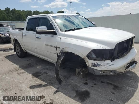 2012 Ram 1500 Laramie with VIN 1C6RD7NT4CS146537, listed as a Copart auction lot 67256295 with 187,850 mi miles and Salvage title. Bid and sale history available at DreamBid. Image 4.