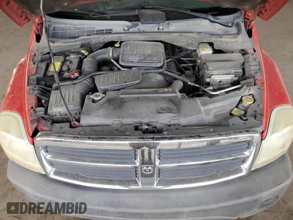 2005 Dodge Durango SXT with VIN 1D4HD38K25F585086, listed as a Copart auction lot 89017805 with 195,929 mi miles and Salvage title. Bid and sale history available at DreamBid. Image 12.