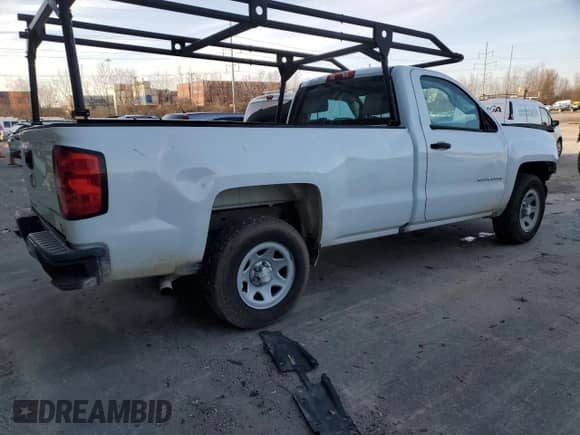2018 Chevrolet Silverado 1500 LS z VIN 1GCNCNEH2JZ238549, wystawiony jako Copart lot #84554544 z przebiegiem 77 173 mil mil oraz Szkoda całkowita • Salvage title. Historia ofert i sprzedaży dostępna na DreamBid. Obrazek 3.