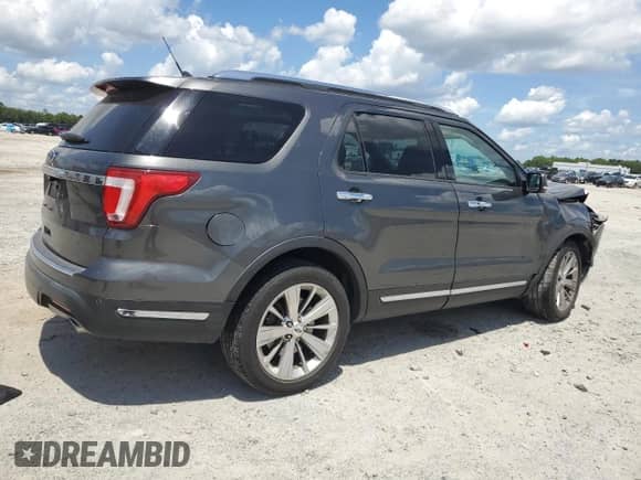2019 Ford Explorer Limited z VIN 1FM5K7F82KGA64102, wystawiony jako Copart lot #67189415 z przebiegiem 125 301 mil mil oraz Szkoda całkowita • Salvage title. Historia ofert i sprzedaży dostępna na DreamBid. Obrazek 3.