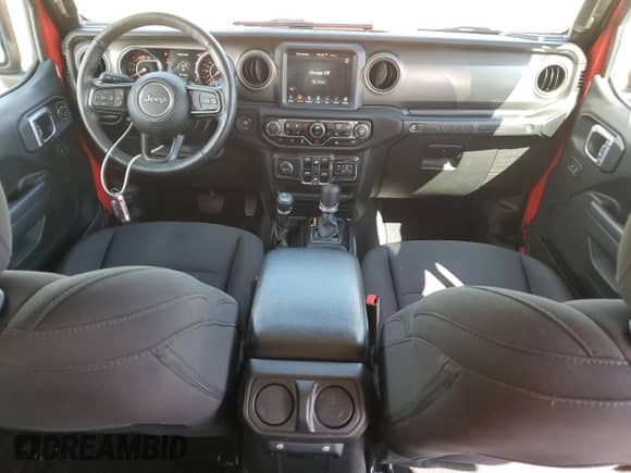 2022 Jeep Wrangler Unlimited Willys с VIN 1C4HJXDM4NW252778, выставлен на аукционе Copart как лот 72534664 с пробегом 20 014 миль миль и Списание • Salvage title. История ставок и продаж доступна на DreamBid. Изображение 8.