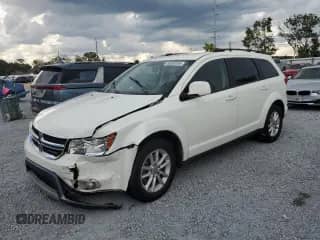 2015 Dodge Journey SXT with VIN 3C4PDCBBXFT595146, listed as a Copart auction lot 68080395 with 205,925 mi miles and Salvage title. Bid and sale history available at DreamBid. Image 1.