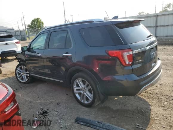 2017 Ford Explorer Limited z VIN 1FM5K8F83HGC27631, wystawiony jako Copart lot #59594245 z przebiegiem 110 064 mil mil oraz Czysty tytuł • Clean title. Historia ofert i sprzedaży dostępna na DreamBid. Obrazek 2.