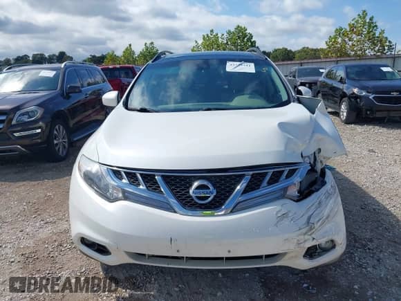 2012 Nissan Murano S with VIN JN8AZ1MW5CW223879, listed as a IAAI auction lot 43393341 with 83,810 mi miles and . Bid and sale history available at DreamBid. Image 12.