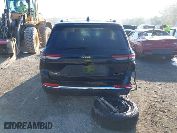 2022 Jeep Grand Cherokee Limited with VIN 1C4RJHBG5N8540563, listed as a IAAI auction lot 43240558 with 54,048 mi miles and . Bid and sale history available at DreamBid. Image 15.
