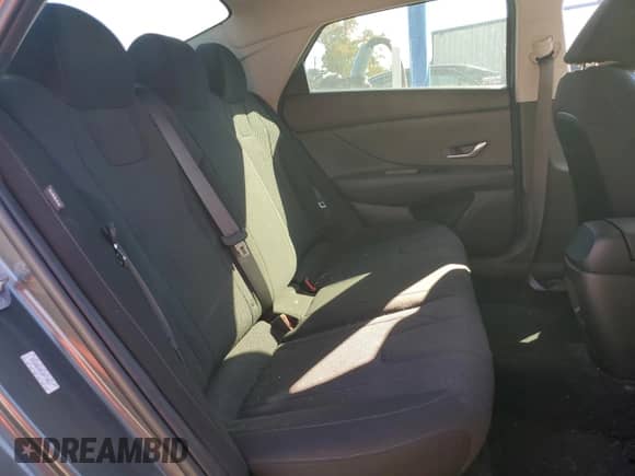 2025 Hyundai Elantra SE with VIN KMHLL4DG9SU858349, listed as a Copart auction lot 86859725 with 11,999 mi miles and Salvage title. Bid and sale history available at DreamBid. Image 10.