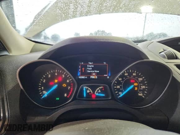 2017 Ford Escape SE with VIN 1FMCU9GD6HUB37216, listed as a Copart auction lot 70693875 with 103,362 mi miles and Salvage title. Bid and sale history available at DreamBid. Image 9.