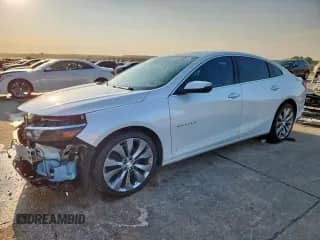 2016 Chevrolet Malibu Premier with VIN 1G1ZH5SX8GF273422, listed as a Copart auction lot 71716295 with 136,144 mi miles and Clean title. Bid and sale history available at DreamBid. Image 1.