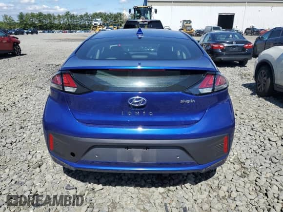 2022 Hyundai Ioniq Limited with VIN KMHCX5LD1NU268667, listed as a Copart auction lot 70755575 with 61,133 mi miles and Salvage title. Bid and sale history available at DreamBid. Image 6.