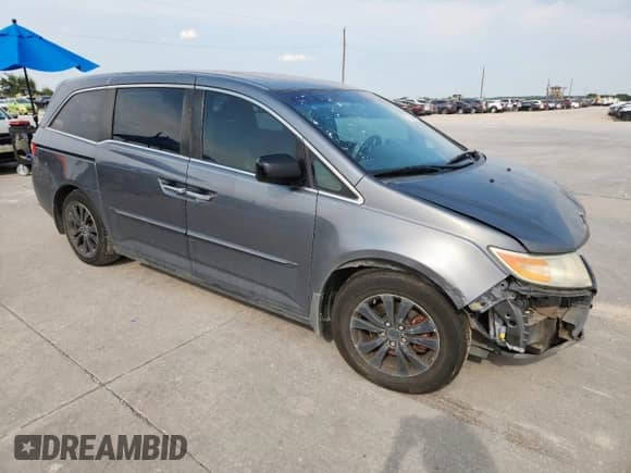 2013 Honda Odyssey EX-L z VIN 5FNRL5H66DB023178, wystawiony jako Copart lot #71291035 z przebiegiem 200 364 mil mil oraz Szkoda całkowita • Salvage title. Historia ofert i sprzedaży dostępna na DreamBid. Obrazek 4.