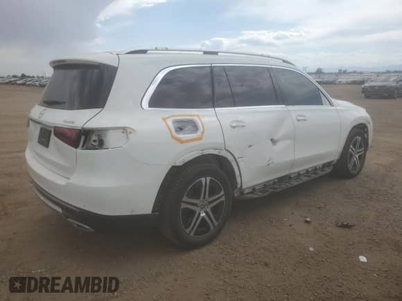 2020 Mercedes-Benz GLS 450 z VIN 4JGFF5KE2LA097940, wystawiony jako Copart lot #63228435 z przebiegiem 87 732 mil mil oraz Szkoda całkowita • Salvage title. Historia ofert i sprzedaży dostępna na DreamBid. Obrazek 3.