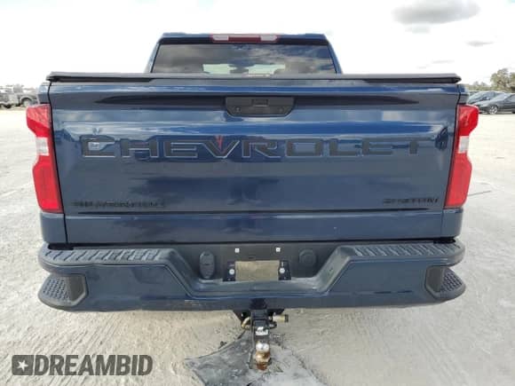 2022 Chevrolet Silverado 1500 Custom with VIN 1GCPWBEK5NZ227707, listed as a Copart auction lot 86012774 with 77,077 mi miles and Non repairable. Bid and sale history available at DreamBid. Image 6.