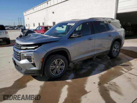 2024 Chevrolet Traverse AWD LT with VIN 1GNEVGKSXRJ168662, listed as a Copart auction lot 63483205 with 24,377 mi miles and Clean title. Bid and sale history available at DreamBid. Image 1.