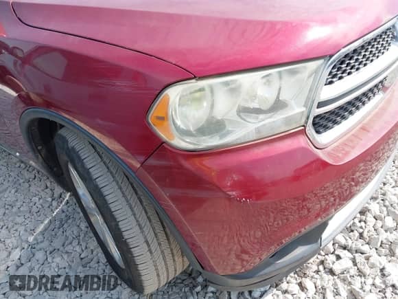 2013 Dodge Durango Crew with VIN 1C4RDHDG0DC693142, listed as a IAAI auction lot 43154028 with 212,967 mi miles and . Bid and sale history available at DreamBid. Image 12.