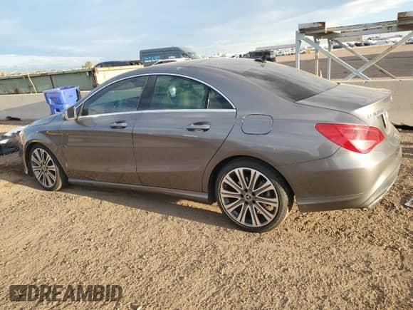 2018 Mercedes-Benz CLA 250 with VIN WDDSJ4GB3JN666378, listed as a Copart auction lot 81969625 with 62,888 mi miles and Clean title. Bid and sale history available at DreamBid. Image 2.