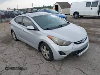 2013 Hyundai Elantra GLS with VIN KMHDH4AE5DU919630, listed as a IAAI auction lot 43261298 with 128,000 mi miles and . Bid and sale history available at DreamBid. Image 1.
