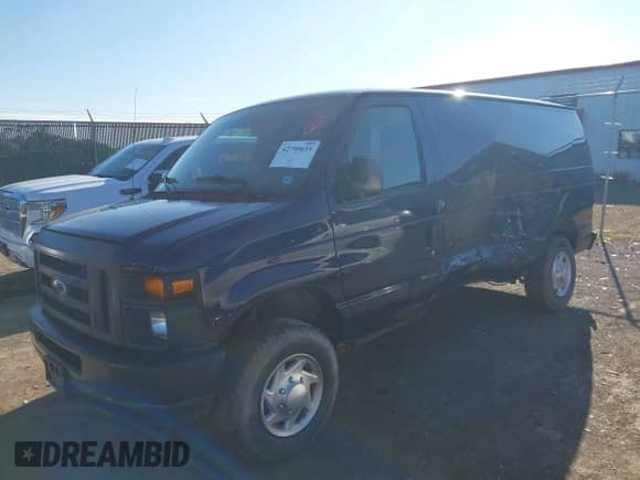 2013 Ford Econoline Cargo Commercial with VIN 1FTNE2EW3DDA10648, listed as a IAAI auction lot 42790659 with 101,403 mi miles and . Bid and sale history available at DreamBid. Image 2.