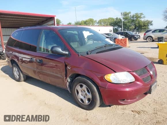 2002 Dodge Caravan SE with VIN 1B4GP24302B695983, listed as a IAAI auction lot 43060109 with 227,266 mi miles and . Bid and sale history available at DreamBid. Image 1.