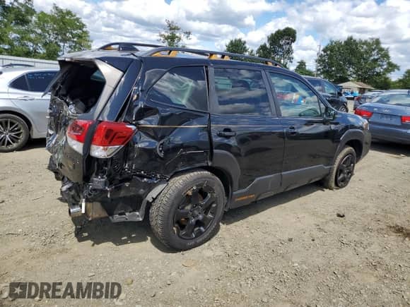 2023 Subaru Forester Wilderness with VIN JF2SKAMC2PH531713, listed as a Copart auction lot 70671245 with 20,605 mi miles and Salvage title. Bid and sale history available at DreamBid. Image 3.