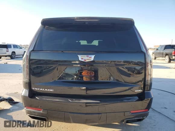 2025 Cadillac Escalade with VIN 1GYS9PRL6SR137800, listed as a Copart auction lot 49889855 with 3,031 mi miles and Salvage title. Bid and sale history available at DreamBid. Image 6.