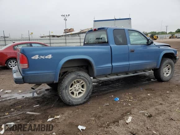 2004 Dodge Dakota Sport with VIN 1D7HG32N94S729963, listed as a Copart auction lot 59885725 with 157,911 mi miles and Salvage title. Bid and sale history available at DreamBid. Image 3.