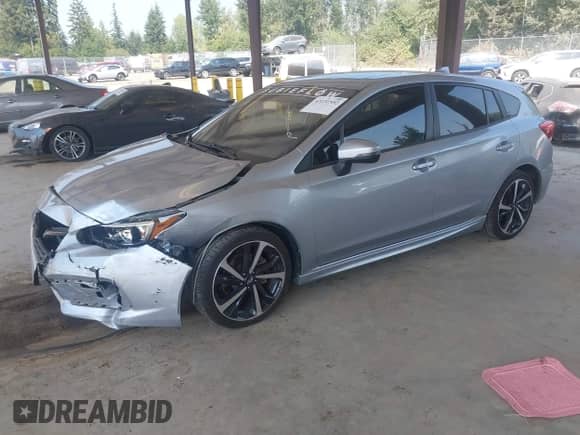 2020 Subaru Impreza Special Sports with VIN 4S3GTAM69L3733645, listed as a IAAI auction lot 43131552 with 99,188 mi miles and . Bid and sale history available at DreamBid. Image 17.