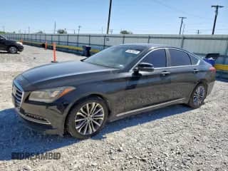 2015 Hyundai Genesis 3.8L z VIN KMHGN4JE9FU088562, wystawiony jako Copart lot #90624025 z przebiegiem 157 359 mil mil oraz Czysty tytuł • Clean title. Historia ofert i sprzedaży dostępna na DreamBid. Obrazek 1.