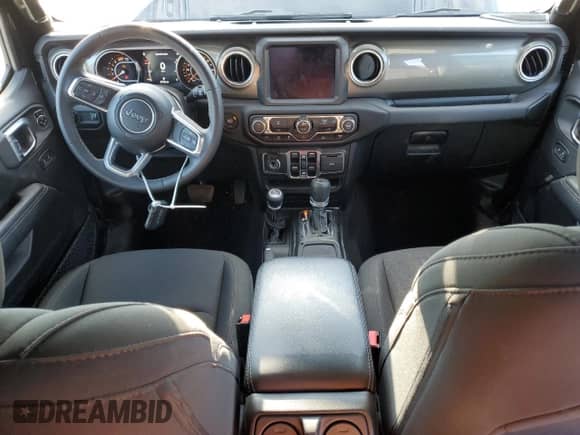 2023 Jeep Wrangler Sahara Altitude with VIN 1C4HJXEG4PW666090, listed as a Copart auction lot 78541664 with 37,745 mi miles and Salvage title. Bid and sale history available at DreamBid. Image 8.