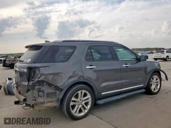 2017 Ford Explorer Limited z VIN 1FM5K7F82HGE28849, wystawiony jako Copart lot #67466565 z przebiegiem 50 413 mil mil oraz Szkoda całkowita • Salvage title. Historia ofert i sprzedaży dostępna na DreamBid. Obrazek 3.