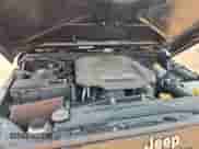 2014 Jeep Wrangler Sport with VIN 1C4AJWAG7EL200220, listed as a Copart auction lot 71811455 with 127,936 mi miles and Salvage title. Bid and sale history available at DreamBid. Image 12.