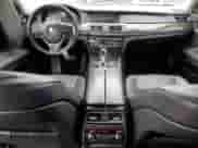 2012 BMW 7 Series 740Li with VIN WBAKB4C57CC575987, listed as a Copart auction lot 68860625 with 144,626 mi miles and Salvage title. Bid and sale history available at DreamBid. Image 8.