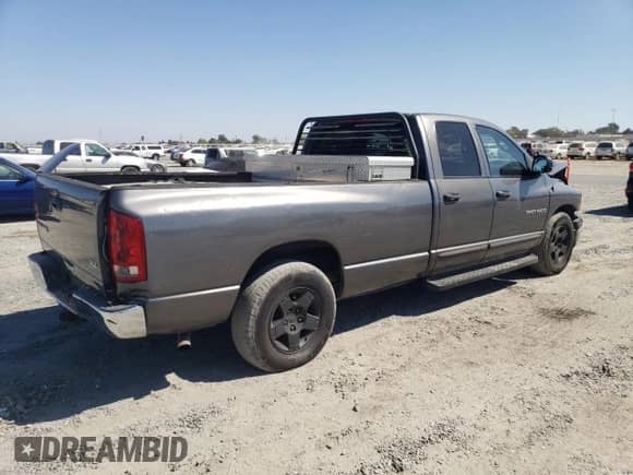2004 Dodge 1500 SLT with VIN 1D7HA18D54J129788, listed as a Copart auction lot 80681245 with 243,310 mi miles and Salvage title. Bid and sale history available at DreamBid. Image 3.