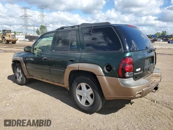 2002 Chevrolet TrailBlazer LTZ with VIN 1GNDT13S722399189, listed as a Copart auction lot 70020095 with 243,510 mi miles and Salvage title. Bid and sale history available at DreamBid. Image 2.