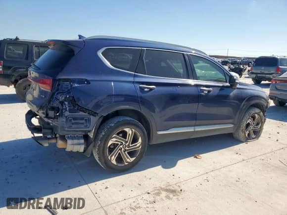 2022 Hyundai Santa Fe SEL с VIN 5NMS3DAJ8NH453451, выставлен на аукционе Copart как лот 63299695 с пробегом 58 712 миль миль и Списание • Salvage title. История ставок и продаж доступна на DreamBid. Изображение 3.