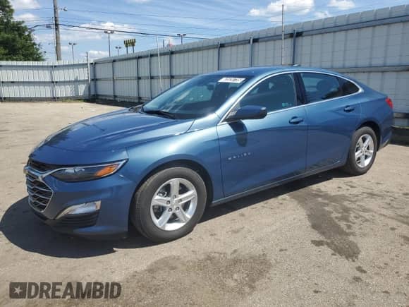 2025 Chevrolet Malibu LS с VIN 1G1ZB5ST0SF102011, выставлен на аукционе Copart как лот 63528735 с пробегом 7 793 миль миль и Чистый • Clean title. История ставок и продаж доступна на DreamBid. Изображение 1.