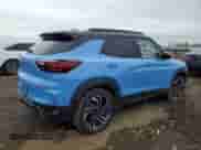 2024 Chevrolet TrailBlazer RS z VIN KL79MTSL8RB032357, wystawiony jako Copart lot #55020125 z przebiegiem 10 084 mil mil oraz Szkoda całkowita • Salvage title. Historia ofert i sprzedaży dostępna na DreamBid. Obrazek 3.