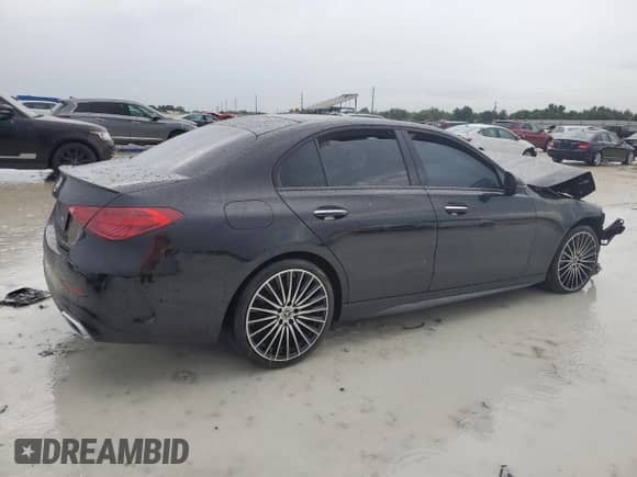 2023 Mercedes-Benz C 300 z VIN W1KAF4GB2PR078454, wystawiony jako Copart lot #69517414 z przebiegiem 34 758 mil mil oraz Szkoda całkowita • Salvage title. Historia ofert i sprzedaży dostępna na DreamBid. Obrazek 3.