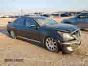 2012 Hyundai Equus Ultimate with VIN KMHGH4JH1CU045332, listed as a Copart auction lot 71122015 with Not provided miles and Salvage title. Bid and sale history available at DreamBid. Image 4.