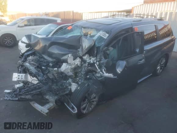 2025 Toyota Sienna Limited с VIN 5TDZSKFC4SS205139, выставлен на аукционе Copart как лот 81663155 с пробегом Не указан миль и Списание • Salvage title. История ставок и продаж доступна на DreamBid. Изображение 1.