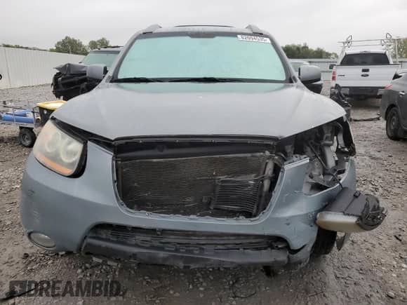 2009 Hyundai Santa Fe Limited with VIN 5NMSH13E39H298541, listed as a Copart auction lot 82094535 with 151,568 mi miles and Salvage title. Bid and sale history available at DreamBid. Image 5.