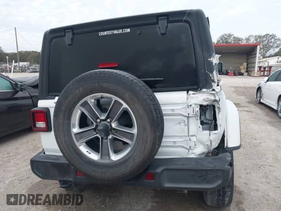 2021 Jeep Wrangler Unlimited Sahara High Altitude z VIN 1C4HJXEN9MW634889, wystawiony jako IAAI lot #41274654 z przebiegiem 63 288 mil mil oraz . Historia ofert i sprzedaży dostępna na DreamBid. Obrazek 17.