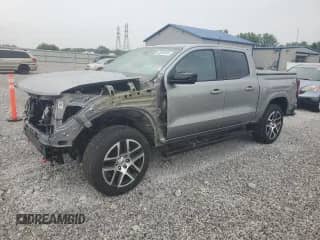 2023 Chevrolet Colorado 4WD Z71 with VIN 1GCPTDEK2P1245930, listed as a Copart auction lot 65000055 with 10,741 mi miles and Salvage title. Bid and sale history available at DreamBid. Image 1.