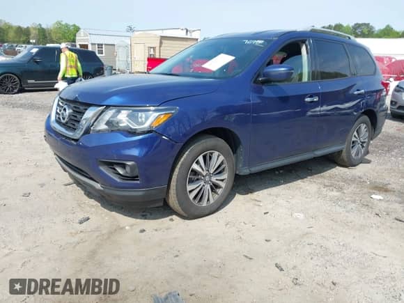 2019 Nissan Pathfinder SL with VIN 5N1DR2MM0KC577690, listed as a IAAI auction lot 42041700 with 133,392 mi miles and . Bid and sale history available at DreamBid. Image 17.