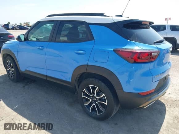 2024 Chevrolet TrailBlazer ACTIV with VIN KL79MVSL9RB137176, listed as a IAAI auction lot 43078531 with 16,197 mi miles and . Bid and sale history available at DreamBid. Image 3.